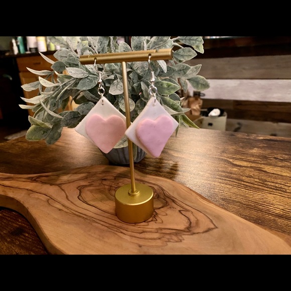 Handmade Clay Earrings | Valentine's Day Series - Picture 4 of 5